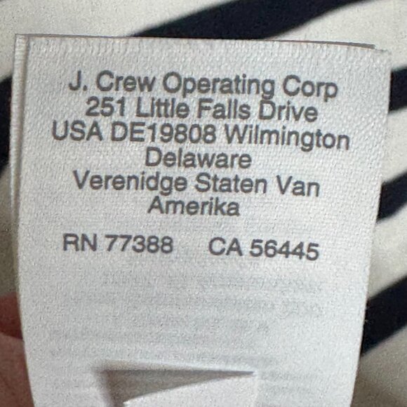 NWOT JCREW MARINER BOATNECK T-SHIRT WOMAN'S SZ 2X PLUS NAVY IVORY STRIPE - Picture 9 of 9